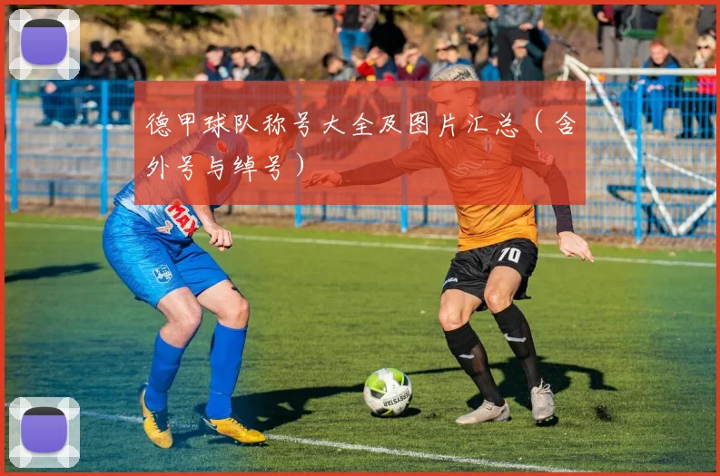 德甲球队称号大全及图片汇总（含外号与绰号）